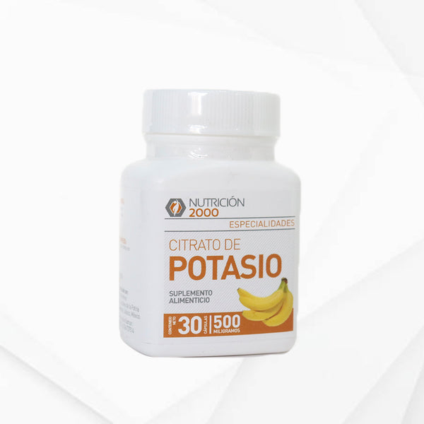 Citrato de Potasio 30 Cápsulas 500 mg