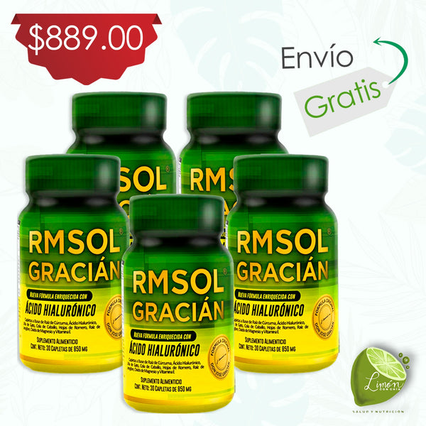 5 RMSOL Gracián 30 cap 850 mg