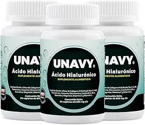 3 ACIDO HIALURONICO 30 CAPLETAS DE 860 MG
