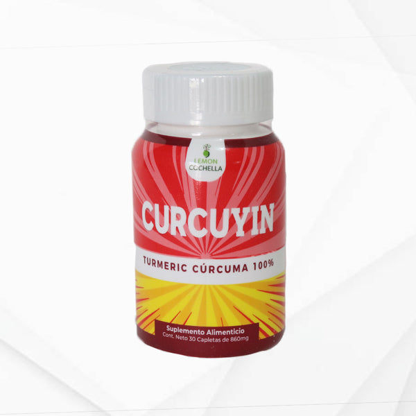 CURCUYIN TERMERIC CURCUMA 30 GRAGEAS 500 MG