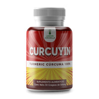 10 CURCUYIN TERMERIC CURCUMA 30 GRAGEAS 500 MG